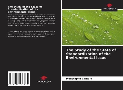 The Study of the State of Standardization of the Environmental Issue