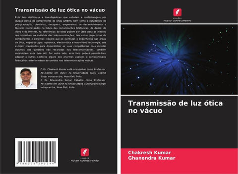Transmissão de luz ótica no vácuo