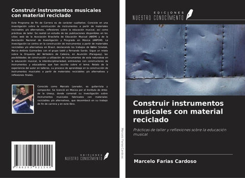Construir instrumentos musicales con material reciclado