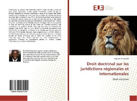 Droit doctrinal sur les juridictions régionales et internationales