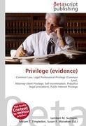 Privilege (evidence)