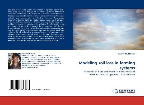 Modeling soil loss in farming systems