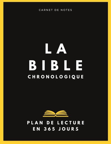 La Bible chronologique