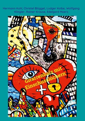 Gitarrenhals mit Einschusslöchern