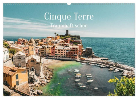 Cinque Terre - Traumhaft schön (Wandkalender 2027 DIN A2 quer), CALVENDO Monatskalender