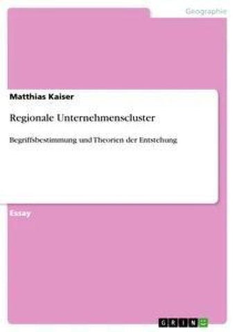 Regionale Unternehmenscluster