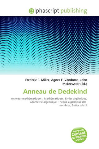 Anneau de Dedekind