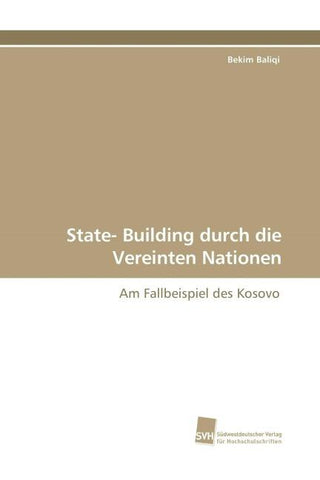 State- Building durch die Vereinten Nationen