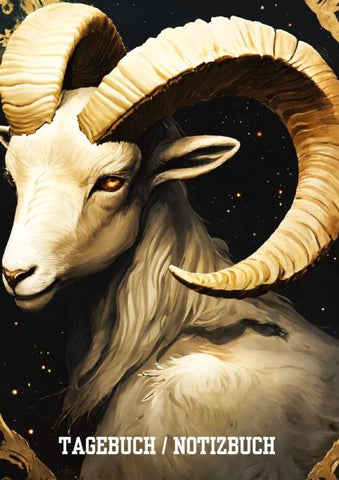 Tagebuch / Notizbuch Sternzeichen  Widder