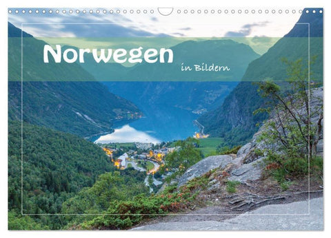 Norwegen in Bildern (Wandkalender 2026 DIN A3 quer), CALVENDO Monatskalender