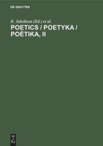 Poetics / Poetyka / Poėtika, II