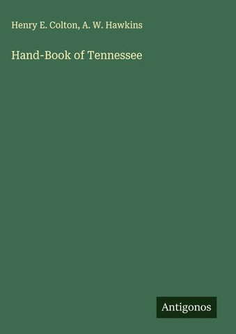Hand-Book of Tennessee