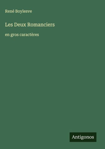 Les Deux Romanciers