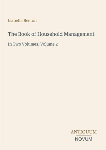 The Book of Household Management