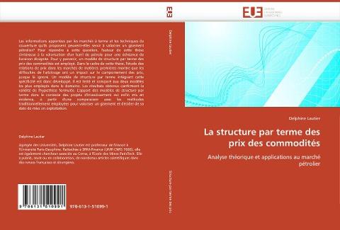 La structure par terme des prix des commodités