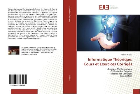 Informatique Théorique: Cours et Exercices Corrigés