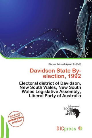 Davidson State By-election, 1992