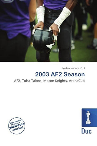 2003 AF2 Season