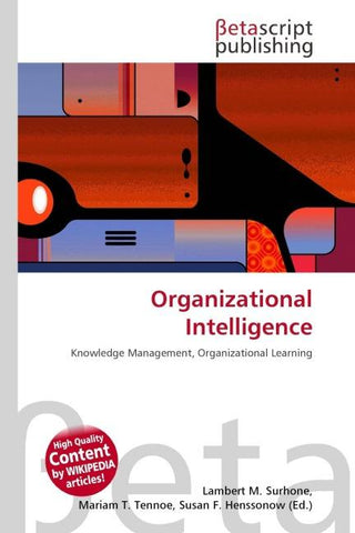 Organizational Intelligence