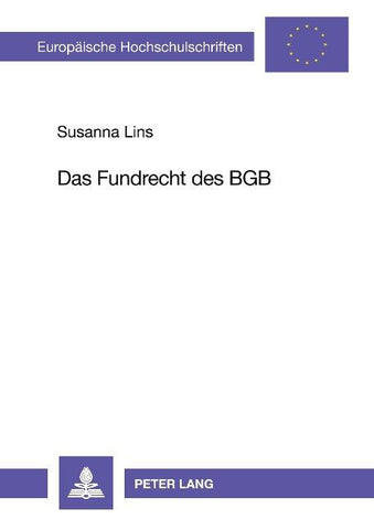 Das Fundrecht des BGB