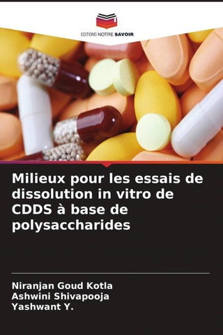 Milieux pour les essais de dissolution in vitro de CDDS à base de polysaccharides