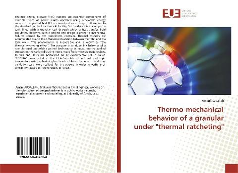Thermo-mechanical behavior of a granular under "thermal ratcheting"