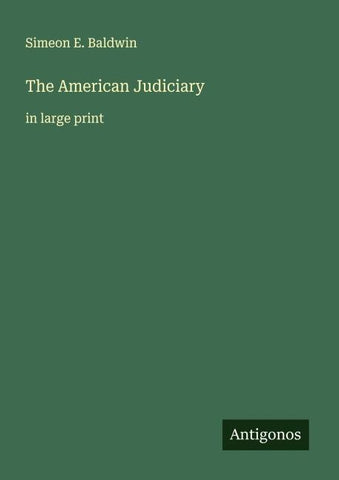 The American Judiciary