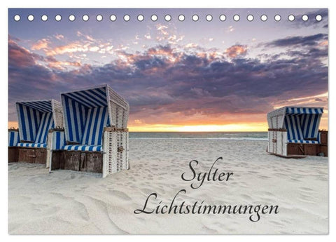 Sylter Lichtstimmungen (Tischkalender 2026 DIN A5 quer), CALVENDO Monatskalender