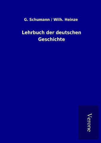 Lehrbuch der deutschen Geschichte
