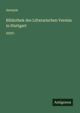 Bibliothek des Litterarischen Vereins in Stuttgart