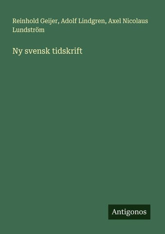 Ny svensk tidskrift