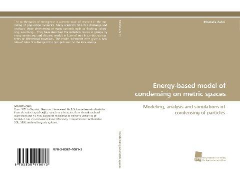 Energy-based model of condensing on metric spaces
