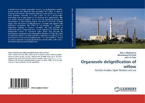 Organosolv delignification of willow