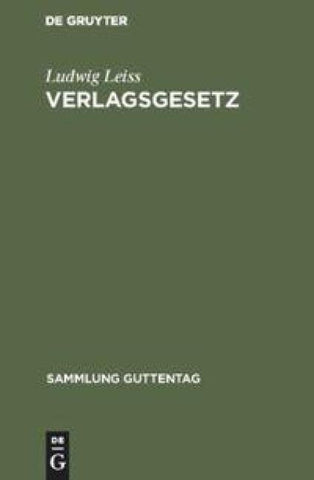 Verlagsgesetz