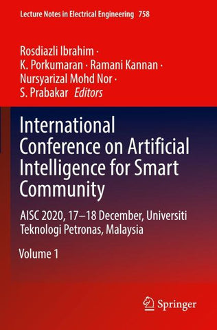 International Conference on Artificial Intelligence for Smart Community