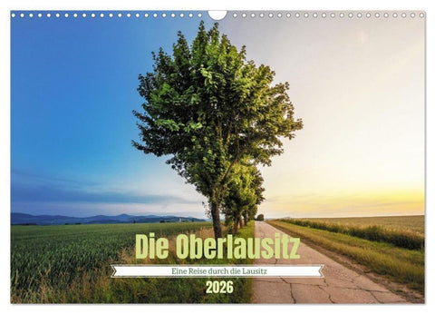 Die Oberlausitz (Wandkalender 2026 DIN A3 quer), CALVENDO Monatskalender