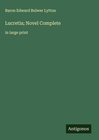 Lucretia; Novel Complete