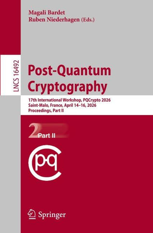 Post-Quantum Cryptography