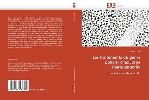 Les traitements du genre policier chez Jorge Ibargüengoitia