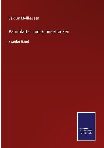 Palmblätter und Schneeflocken
