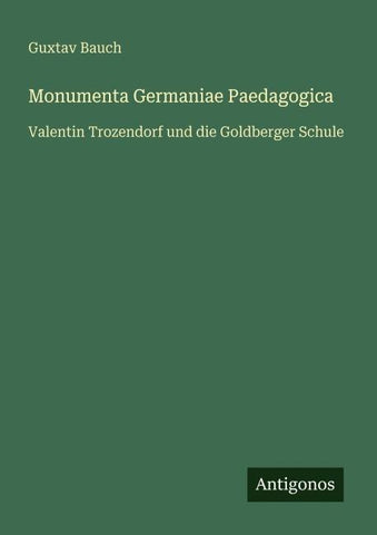 Monumenta Germaniae Paedagogica