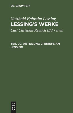 Briefe an Lessing