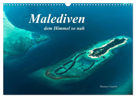 Malediven - dem Himmel so nah (Wandkalender 2026 DIN A3 quer), CALVENDO Monatskalender