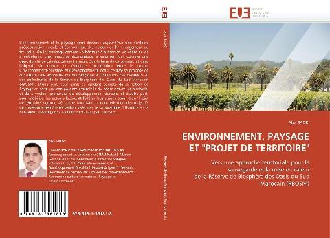ENVIRONNEMENT, PAYSAGE ET "PROJET DE TERRITOIRE"