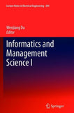 Informatics and Management Science I