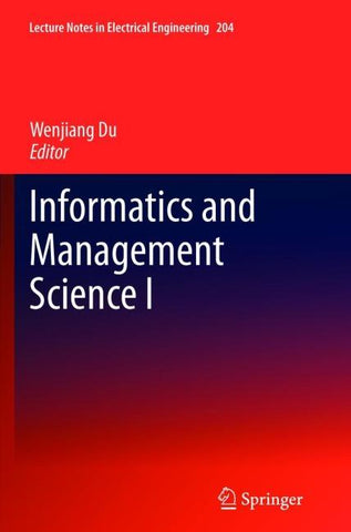 Informatics and Management Science I