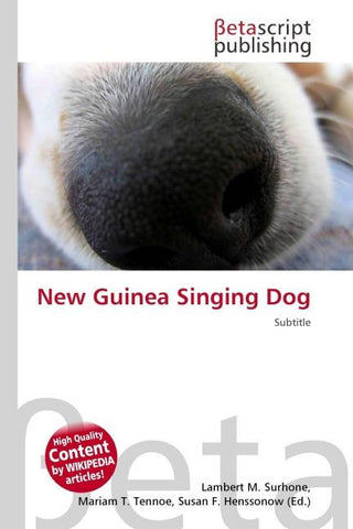New Guinea Singing Dog