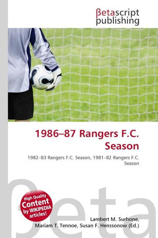 1986-87 Rangers F.C. Season