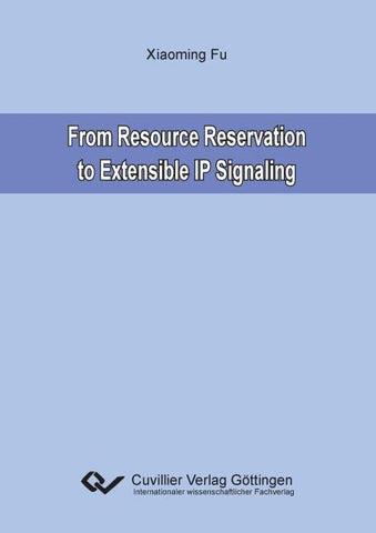 From Resource Reservation to Extensible IP Signaling