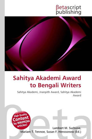 Sahitya Akademi Award to Bengali Writers